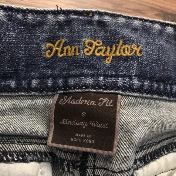 Ann Taylor | Modern Fit Jeans | Lindsay Size 8 - Picture 6 of 8